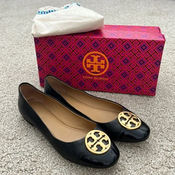 Tory Burch | Shoes | Tory Burch Chelsea Cap Toe Ballet Nappa